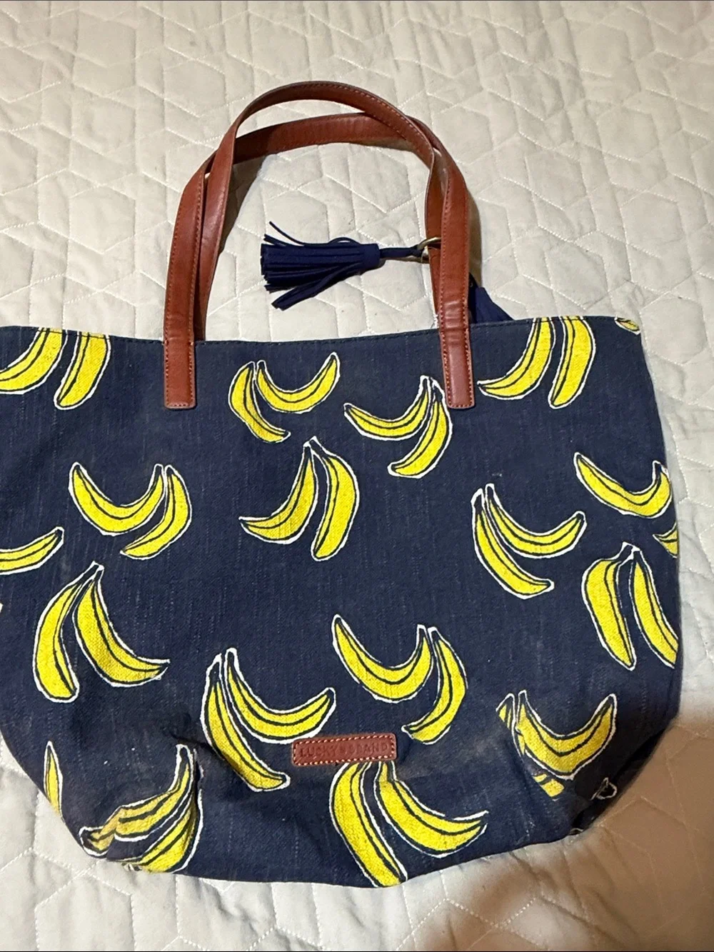 Lucky brand banana tote